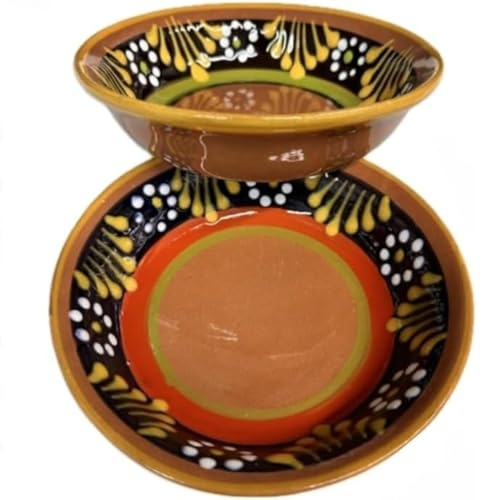 Set of 2 Made in Mexico Plato Pozolero Soup Cereal