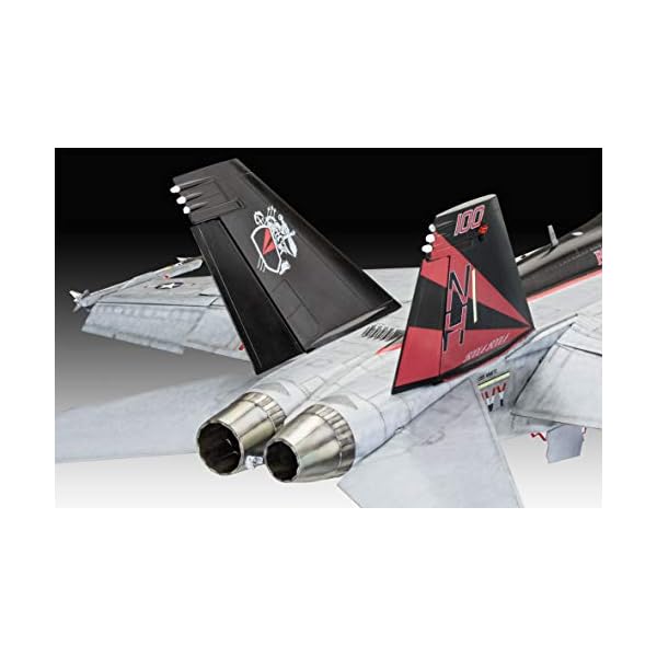 Revell 03847 F/A-18F Super Hornet originalgetreuer Modellbausatz für Experten, unlackiert – Bild 7
