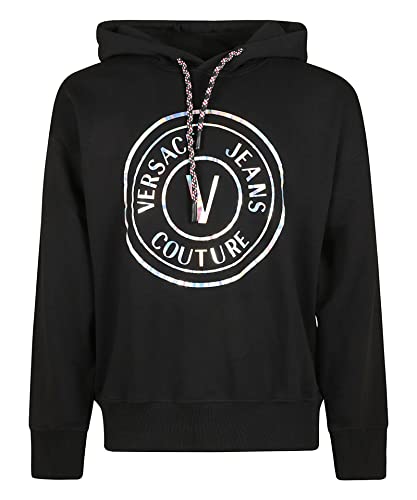 VERSACE JEANS Herren Sweatshirt, Schwarz , XL