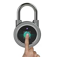 Algopix Similar Product 20 - Fingerprint Padlock Smart Bluetooth