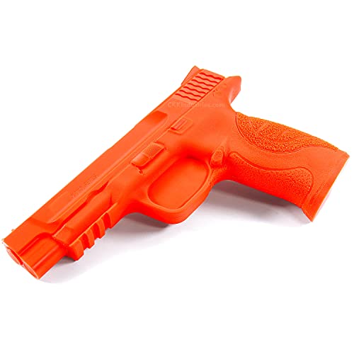 American Safety Props - Non-Functional Solid Polymer Holster Molding Gun Prop - (Natural) - Blaze Orange - U.S.A. Made - Compatible with S&W M&P Pro 9/40 (5.00 Inch)