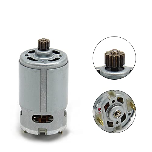 Fielect 550 Electric Motor 12 Teeth 18V Motor Gear Motor Gearbox Accessories For Power Wheels Kids Electric Cars Children Ride On Car Replacement Parts #TOP3