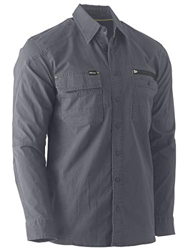 Camiseta Bisley Workwear UKBS6144_BCCG Flex & Move 4XL gris 2