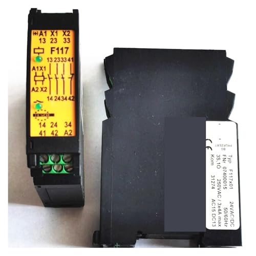 Relais F117X01 24 VCA/CC pour la rénovation des armoires domotiques 50/60 Hz