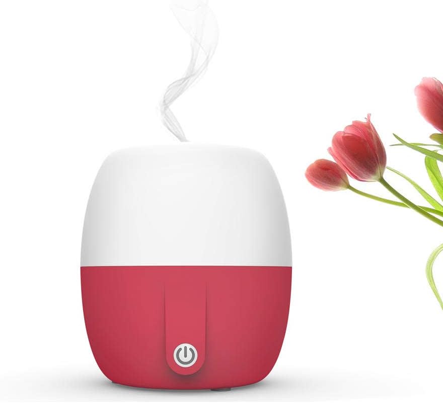 Best Anton Aroma, Scent and Fragrance Air Diffuser, Essential Oil ultrasonic Aromatherapy, Humidifier - Now with Italian Design, 140ml, Extra Long Cord, Timer, Auto Shut Off, Soft Paint, Color LED