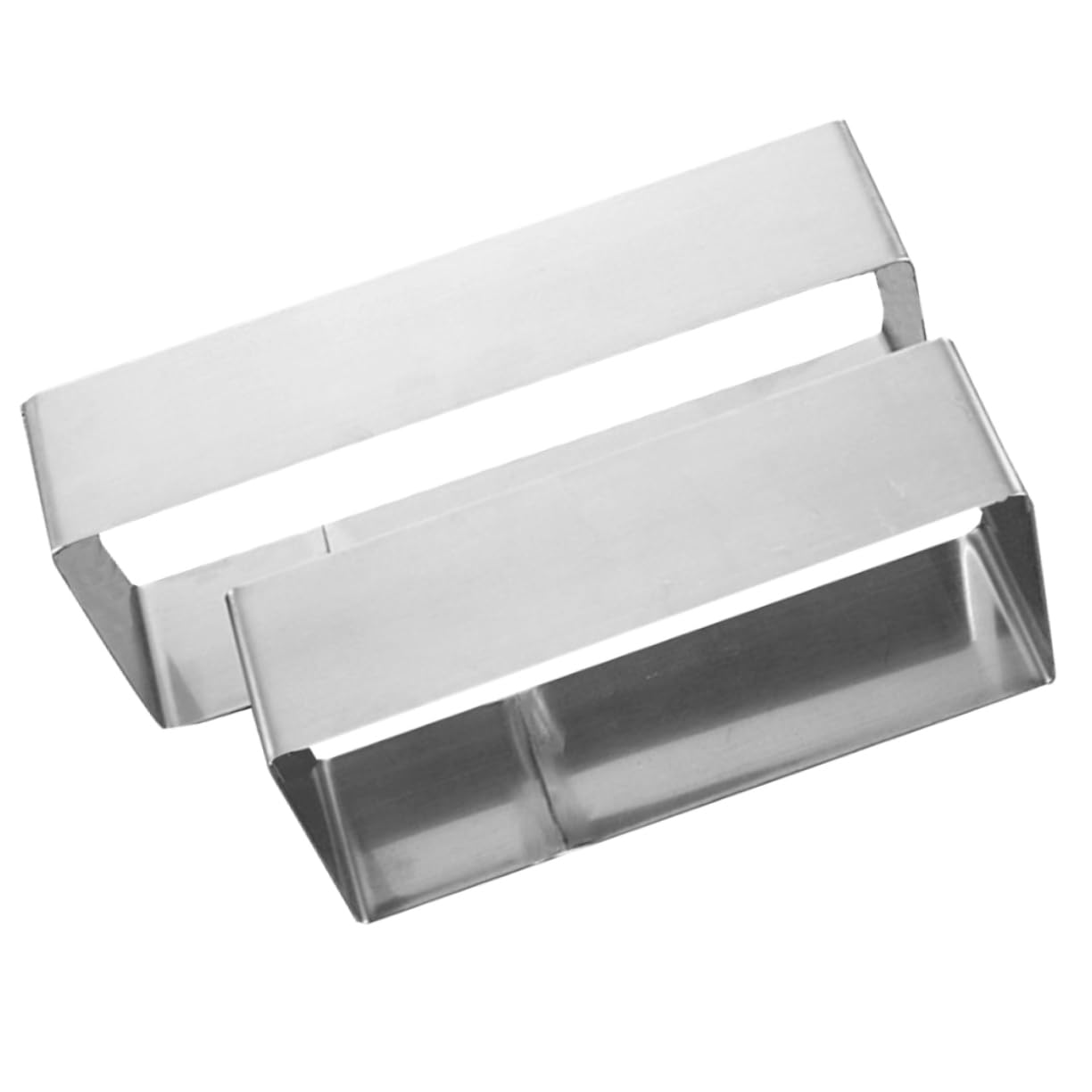 NAMOARLY 2pcs Stainless Steel Cake Molds Mousse Circle Baking Tools for Desserts for Cakes Pies and Cookies Baking