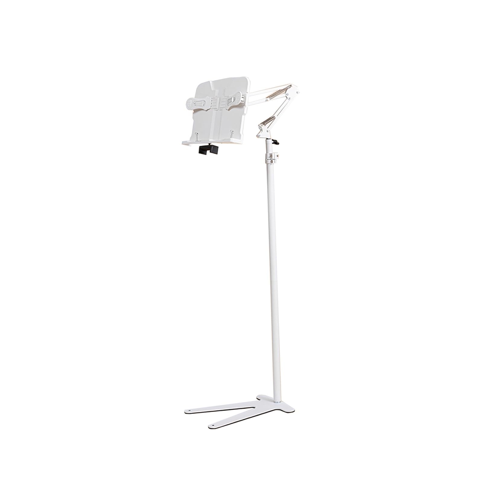 Genérico Soporte Ajustable para Libros con Pinzas para páginas, Altura de 70 a 170 cm, hogar, la Oficina y la Escuela: Soporte ergonómico para Libros y tabletas.