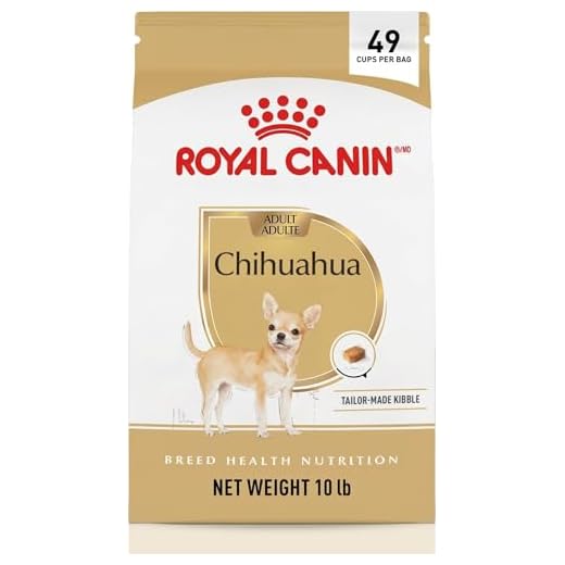 Royal Canin Chihuahua Adult Breed Specific Dry Dog Food, 10 Pounds. Bag
