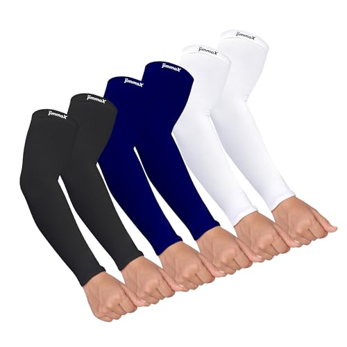 Image of Arm Sleeves for Men & Women, Sun Protection & UV Compression Hand Sleeves for Cycling, Running, Outdoor Sports & Activities, Hand Cover for Bike Riding