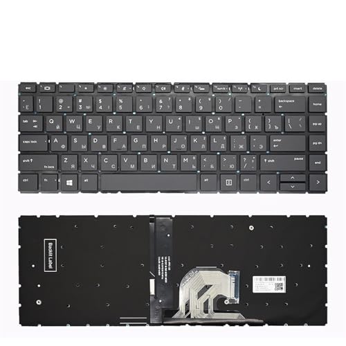 HP ProBook 440 G6 G7 445 HSN-Q15C Q24C Q21 66 PRO 14 G2/G3 obNCgtXyCꃍVAm[gp\RL[{[h(RU New Backlight)