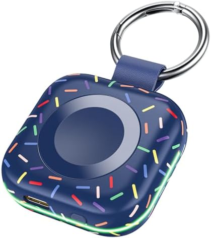 HUOTO Portable Wireless Charger for Apple Watch – 1200 m Ah Battery-Powered Keychain USB-C Charging Adapter for Series 1-9 & Ultra, Essential Smartwatch Accessory for Travel and Daily Use, Ideal Gift for Men and Women HUOTO Portable Wireless Charger for Apple Watch – 1200 m Ah Battery-Powered Keychain USB-C Charging Adapter for Series 1-9 & Ultra, Essential Smartwatch Accessory for Travel and Daily Use, Ideal Gift for Men and Women