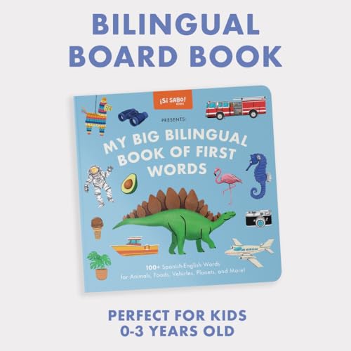 My Big Bilingual Book of First Words: 100+ English-Spanish Words for Animals, Foods, Vehicles, Planets, and More! (Si Sabo Kids) - Image 6