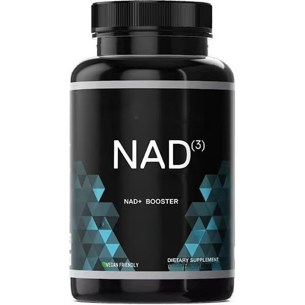 Supplément liposomal NAD, 1500 mg, supplément NAD resvératrol pour femmes et hommes, NAD+ soutient la santé cellulaire, l'énergie et l'anti-âge pour une longévité saine