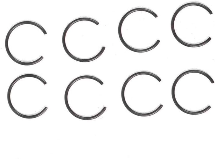 4PCS Pistons and Rings Set 06B107065N 06B107065F 06B107099AG 06B107099R Compatible with Beetle (Car) (Car) (Car) (Car) (Car) A4 TT 18T Engine