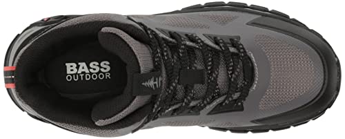 Bass Outdoor Women's Peak Seamless Hiker Mid Hiking Boot, Gargoyle, 8 #TOP4