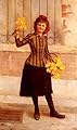PMEFGJDPE Dipinti Famosi Poster Murale Poster Parete Quadri Retrato de Gertie William H. Parkinson per la Decorazione Domestica dell'ufficio 60x90cm