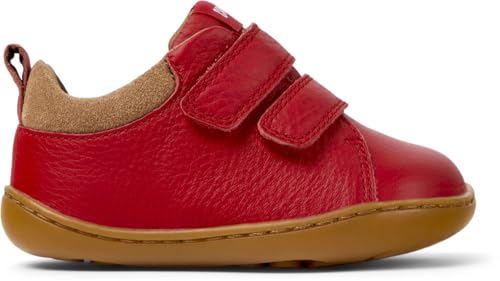 Camper Peu - Hook And Loop For First Walkers - Red, Size 26, Smooth Leather - 6