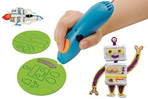 3Doodler Start Mega 3D Pen Set For Kids with Free Refill Filament + DoodleBlocks - STEM Toy For Boys & Girls, Age 6 & Up - Toy of The Year Award Winner