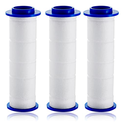 Filtre en Coton PP Pommeau Douche, Filtre de Douche pour Pommeau de Douche Filtré, 3 Cartouches Filtrantes en Coton PP, Détachable, Noyau en Coton à Haute Compression Cover