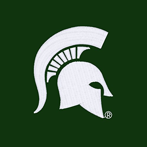 Ap07 - Michigan State Spartans Primary Logo Left Chest Mens Polo - Large - Forest Green #TOP1