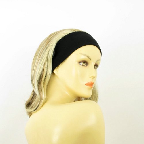 univers perruque Headband Wig Woman Mid-length Blond Copper Wick Clear And Chocolate Ref: Mady 15613h4