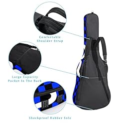 Housse pour guitare acoustique – Arc-en-ciel – Rembourrage épais – 1 cm – Étanche – 40 – 41 – 42 pouces, Multicolore 08… - Les Beatles, Paul McCartney, John Lennon, RIngo Starr, George Harrison Housse pour guitare acoustique - Arc-en-ciel - Rembourrage épais - 1 cm - Étanche - 40 - 41 - 42 pouces, Multicolore 08… – Image 3