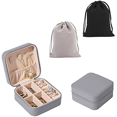 TIANNAIT Organizador de joyas de 1 pieza con 2 bolsas organizadoras Cover