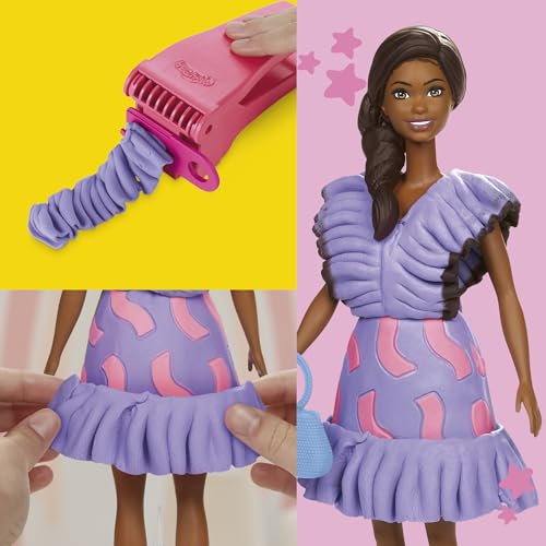 Play-Doh Barbie Style Fashionista, Coffret de pâte à Modeler