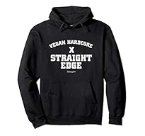 Hoodie Motiv Vegan Straight-Edge Hardcore in versch. Farben