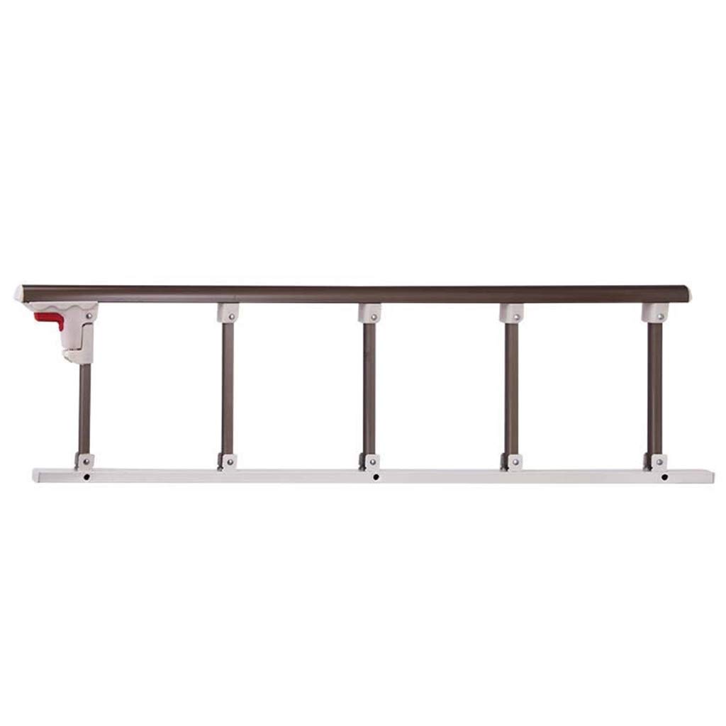Barandilla de Cama Plegable para Ancianos, de aleación de Aluminio, con asa de Asistencia para Adultos, Ideal para Personas con discapacidad. Barras Protectoras para Camas de Hospital (tamañ