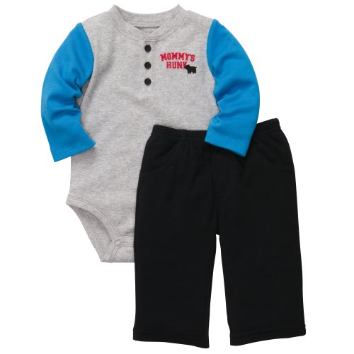 Bodysuit set Carter's heather 3 months manches longues coton bébé