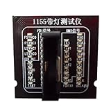 KikoSpark LGA 1155 Sockeltester mit LED-Anzeige 1155 CPU Sockeltester Dummy-Last Fake-Last