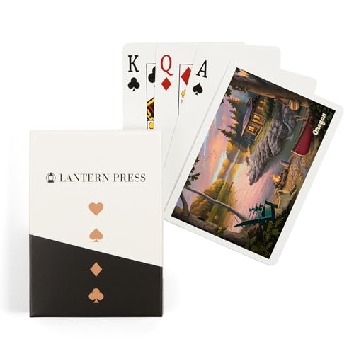Baraja de Poker Oregon Serie Get Outside 52 Cartas