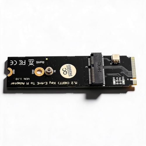 Karta M.2 NGFF A E Key WiFi Bluetooth 4.2 do Adaptera M.2 Key M SSD, Bezprzewodowa Karta WiFi NGFF A/E-Key do Adaptera M.2 NGFF Key-M NVME SSD do AX200/AX201/AX210