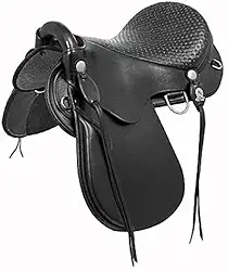 Sela Australiana Ouro Multirraça - Completa Preta 17