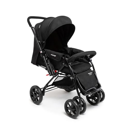 Carrinho de Bebê Voyage, Choice, 0 a 15kg, Preto
