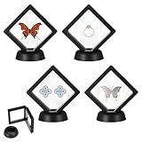 Polyvalent : présentoir flottant pour pièces de monnaie adapté à la plupart des objets de collection. Vous pouvez y mettre des bijoux, des médailles, des pièces commémoratives, des timbres, des pièces de monnaie et d'autres objets. Une boîte de rangement exquise