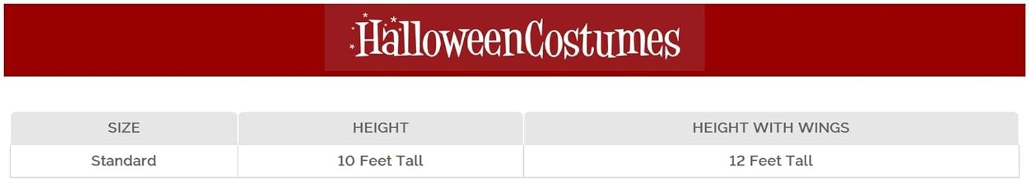 Fun Costumes Mothman Animatronic, Halloween Decoration Giant Cryptid with Flapping Wings Red Eyes, Indoor Outdoor Display