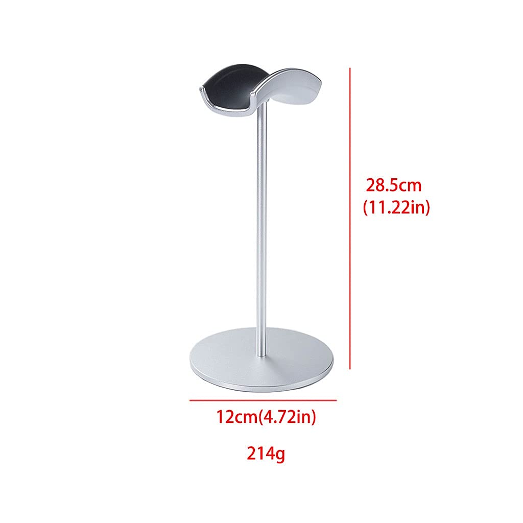 Supporto per Cuffie, Gancio per Auricolari, appendi Cuffie in Lega, Accessori Verticali per Tavolo da Gioco, Nero/Argento/Rosso