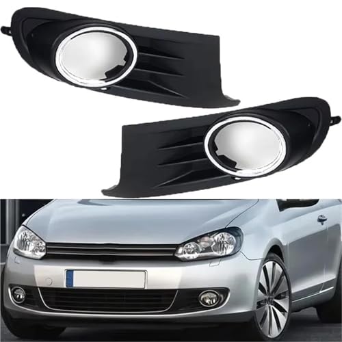 Remplacement calandre Golf 6 gauche pour cadre phare antibrouillard ABS - 2
