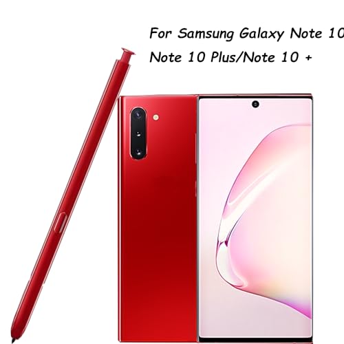Puntero S Pen para Samsung Note 10 para tomar notas y dibujar, recambio táctil rojo sin Bluetooth 2