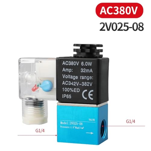 Électrovanne pneumatique 2V025-08 : finie la perte de pression d'air 1/4" - 3