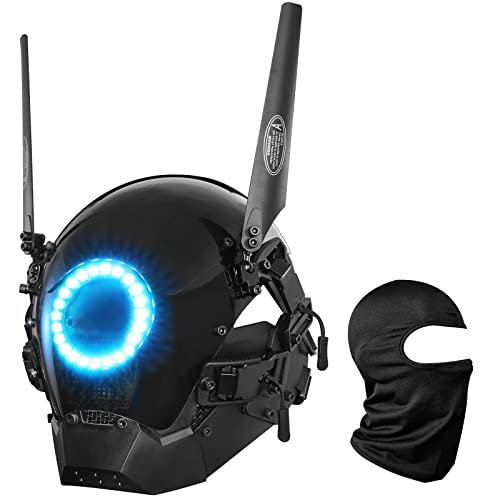 Hafhef Rechargeble Cyberpunk Mask Helmet Futuristic Nigeria Ubuy