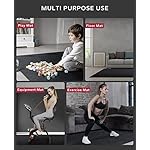 HAPBEAR Extra Large Exercise Mat-7'x5'/6'x8'/6'x9'/6'x10'/6'x12'x8mm(1/3 inch),Non-Slip, Ultra Durable, Thick Workout Mats for Home Gym Flooring Cardio, Yoga Mats for Fitness, High-Density Exercise Mat, Shoes-Friendly - Image 5