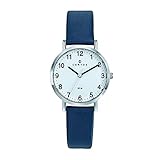 Certus Montre Femme Acier Cuir Bleu 644445