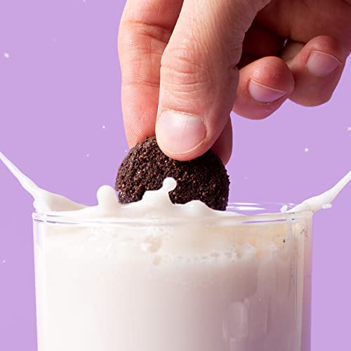 HighKey Low Carb Keto Brownie Bites - Keto Snack Low Carb Snack Sugar Free Chocolate Protein Cookies Sugar Free Snacks Gluten Free Snack Keto Friendly Food Healthy Snacks Keto Dessert Diet Snacks 3pk