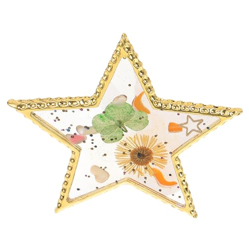 Frcolor ネイルアート メノウネイルペイントパレットネイルディスプレイボードツール (01# 五芒星) ネイルディスプレイパレット ネイルアートトレイ マニキュアパレット 樹脂