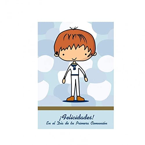 Tarjeta comunión niño 15x23 cm Cover