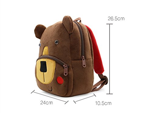 Children-Toddler-Preschool-Backpack-Plush-Animal-Cartoon-Backpack-Baby-Kids-School-Satchel-Travel-Lunch-Bags