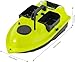 RC Fishing Boat 52W 5.91ft/s Bait Boat High Speed RC Fishing Bait Boat for Ocean Lake Fishing, 600M Range 99 Points, with 1*5200mAh Lithium Battery, 4.4lbs Load, Cruise Control (Green(no light strip))